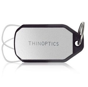 THIN OPTICS READERS KEY-CHAIN BLACK